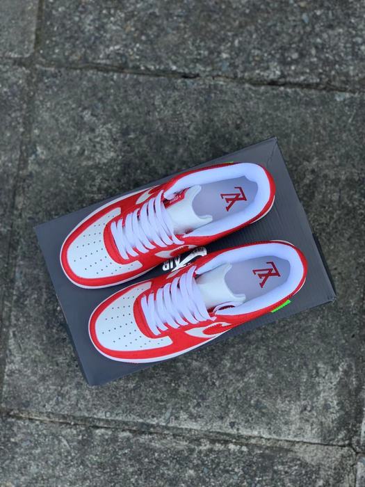 Yupoo Nike Air force 1 sneakers Red