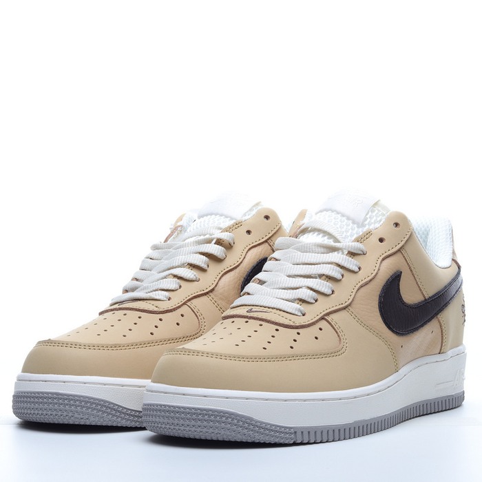 Yupoo Nike Air force 1 sneakers Tan 001