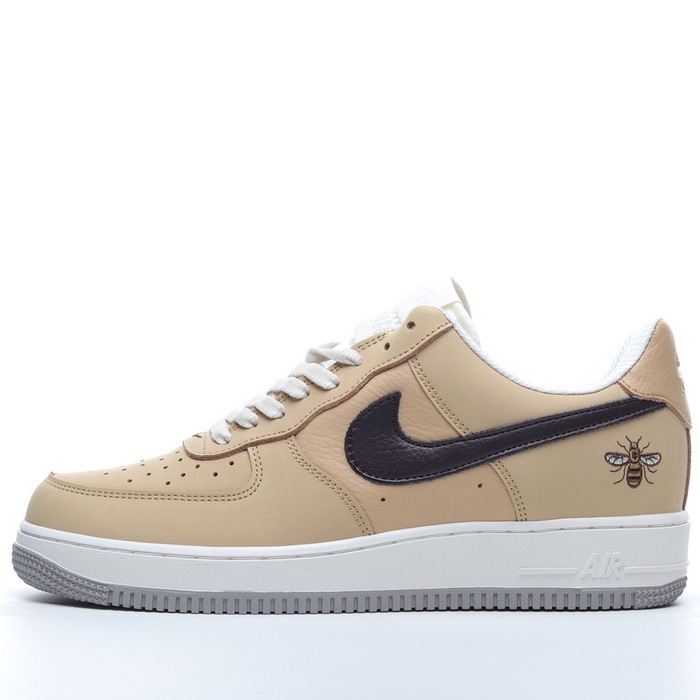 Yupoo Nike Air force 1 sneakers Tan 001
