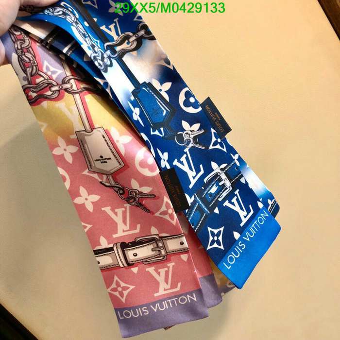 Yupoo LV neck scarf Blue