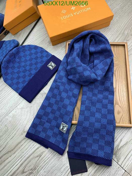Yupoo LV scarf set Brown