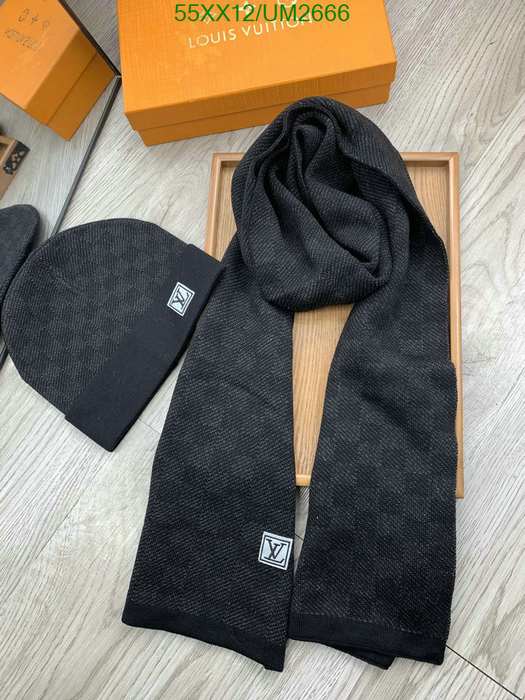 Yupoo LV scarf set Brown
