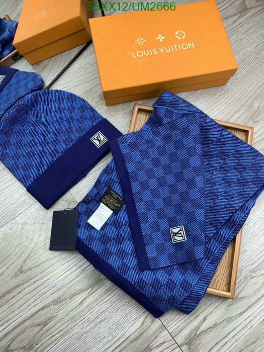 Yupoo LV scarf set Brown