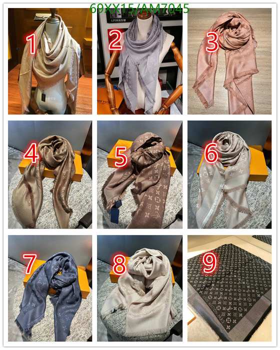 Yupoo LV scarf Beige 001