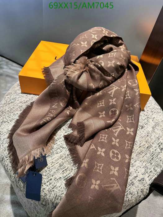 Yupoo LV scarf Beige 001