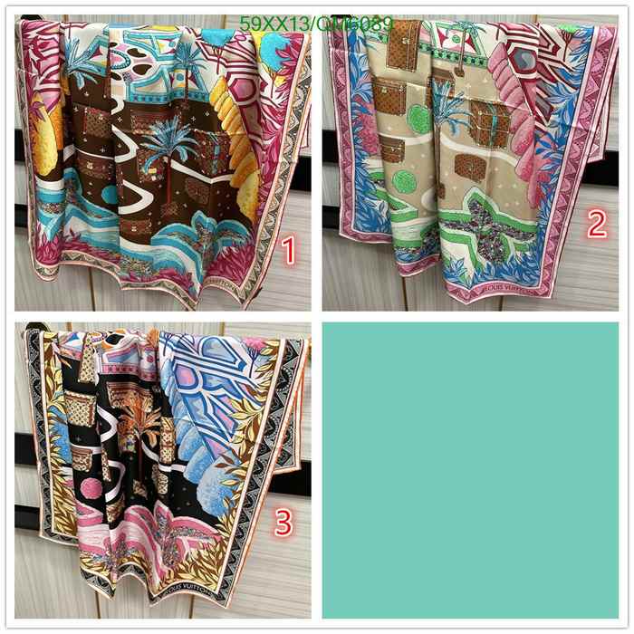 Yupoo LV scarf Beige 003