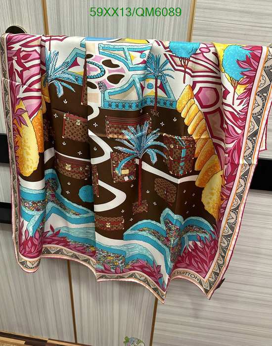 Yupoo LV scarf Beige 003