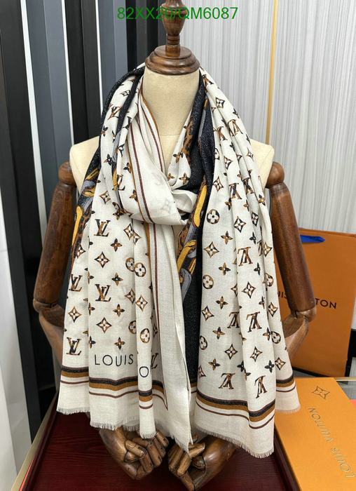 Yupoo LV scarf Beige 004