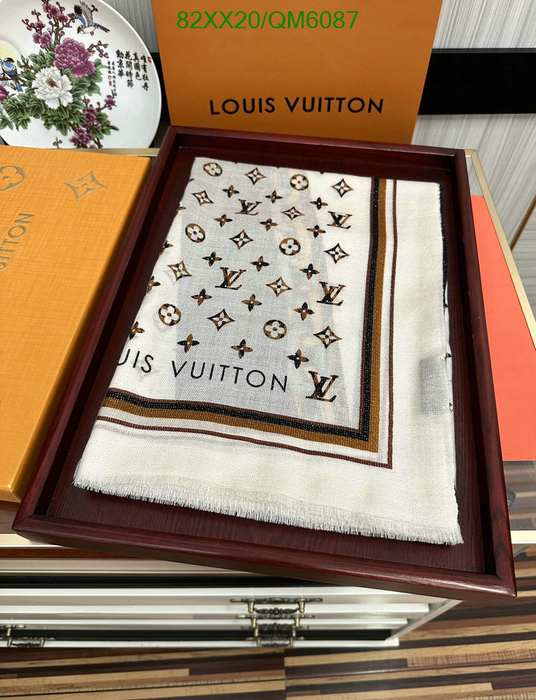 Yupoo LV scarf Beige 004