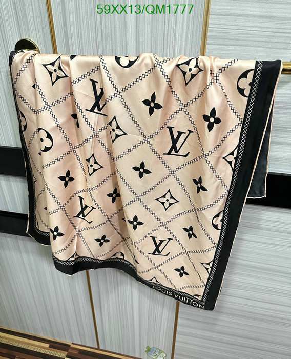 Yupoo LV scarf Beige 005