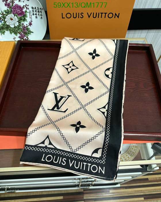 Yupoo LV scarf Beige 005