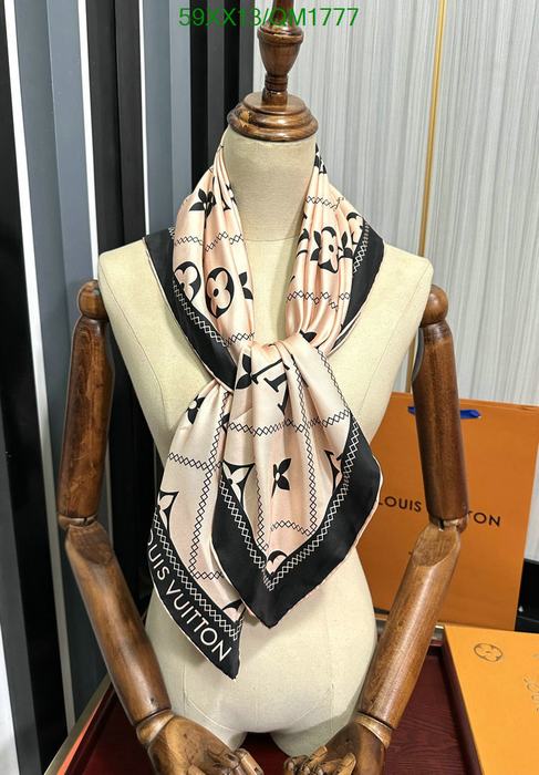 Yupoo LV scarf Beige 005