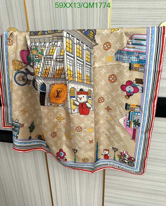 Yupoo LV scarf Beige 006