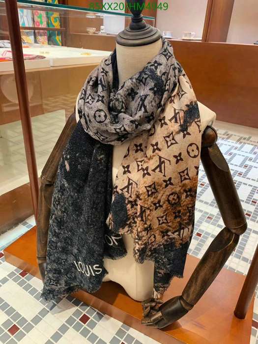 Yupoo LV scarf Beige 011