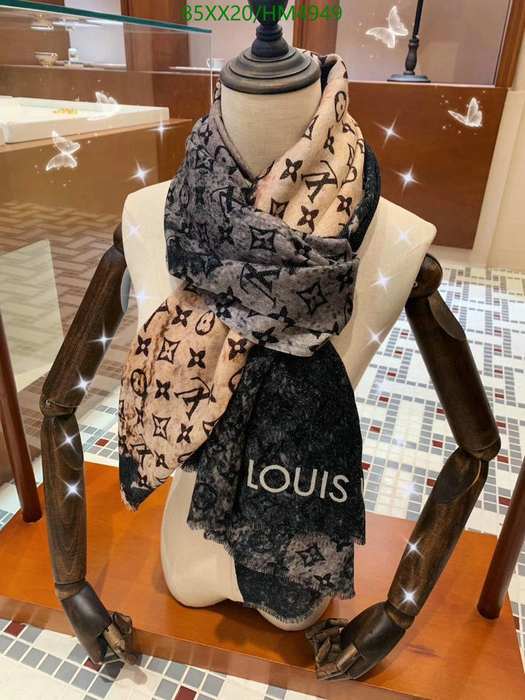 Yupoo LV scarf Beige 011