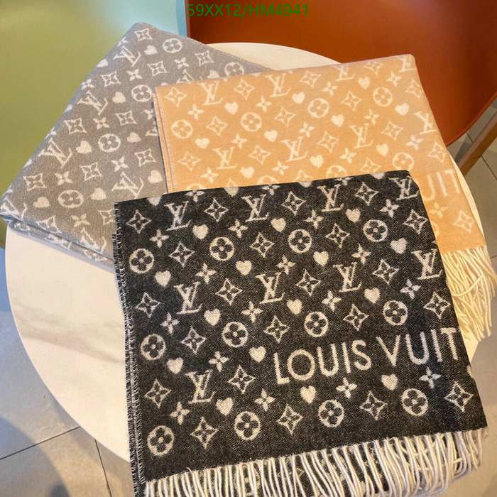 Yupoo LV scarf Beige 012