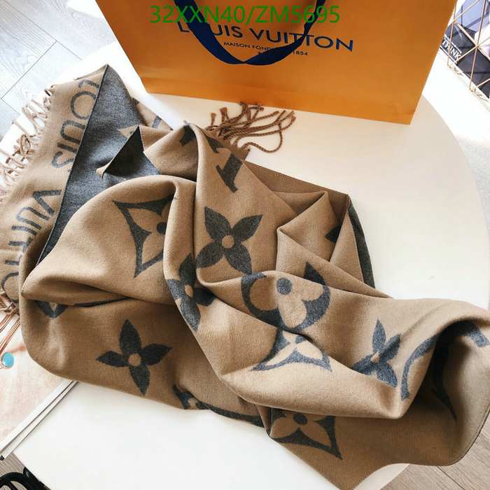 Yupoo LV scarf Beige 014