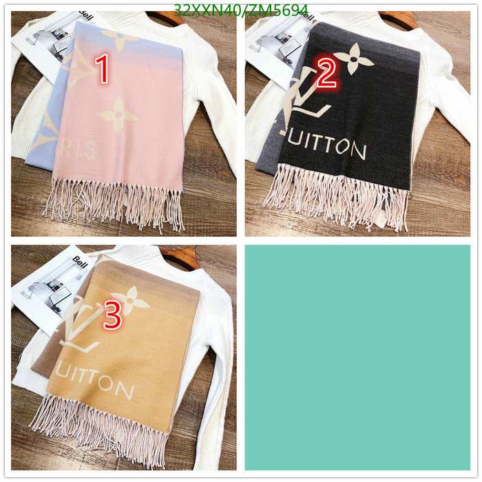 Yupoo LV scarf Beige 015
