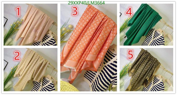 Yupoo LV scarf Beige 016