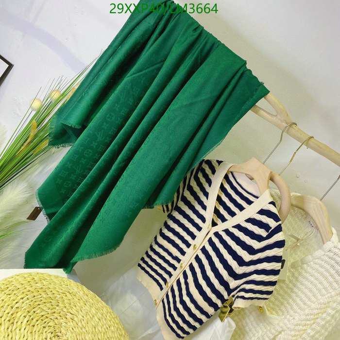 Yupoo LV scarf Beige 016