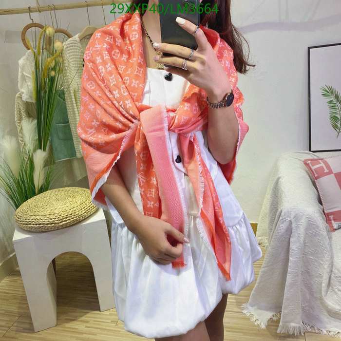 Yupoo LV scarf Beige 016