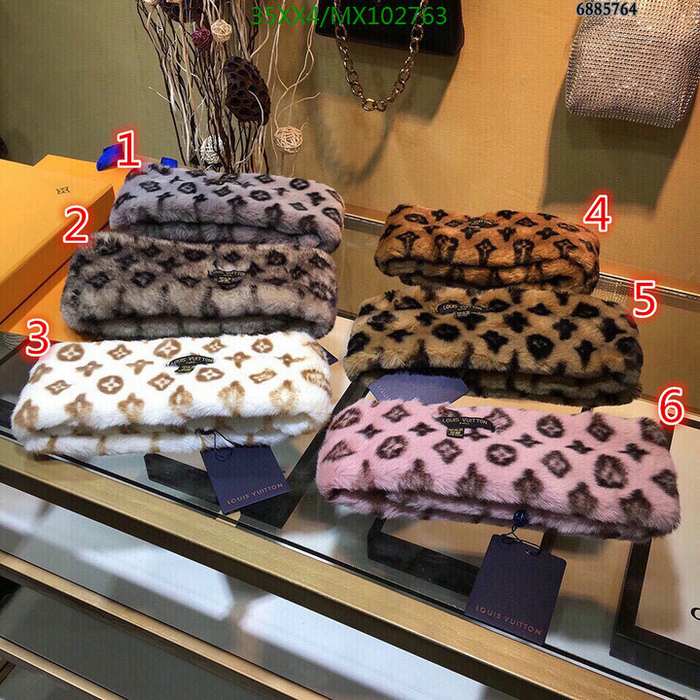 Yupoo LV scarf Beige 019