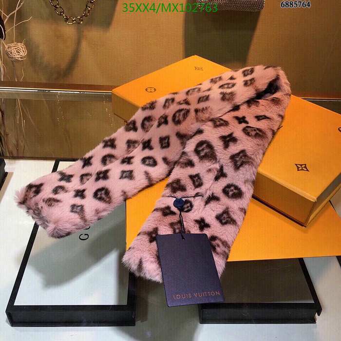 Yupoo LV scarf Beige 019