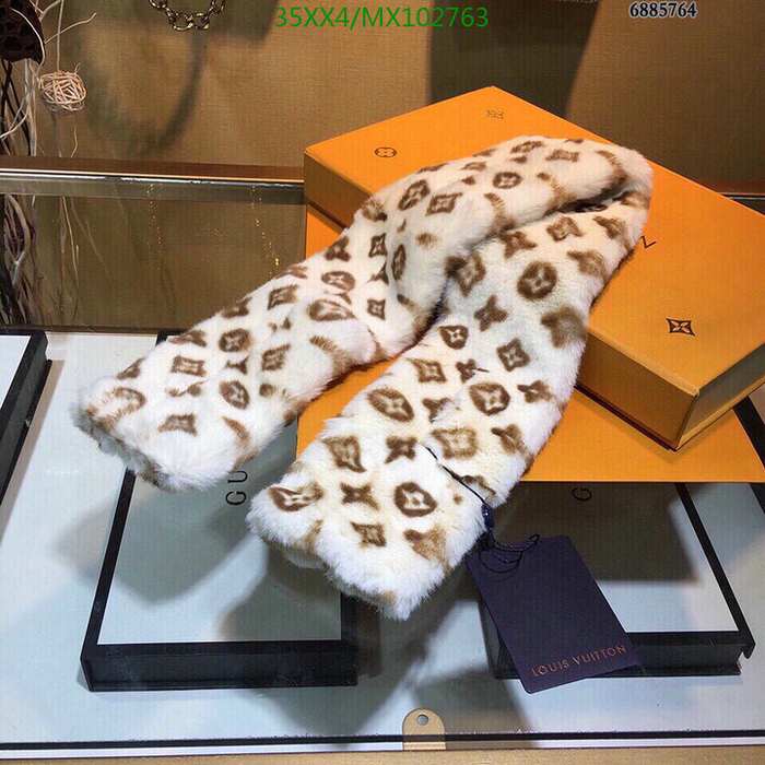 Yupoo LV scarf Beige 019