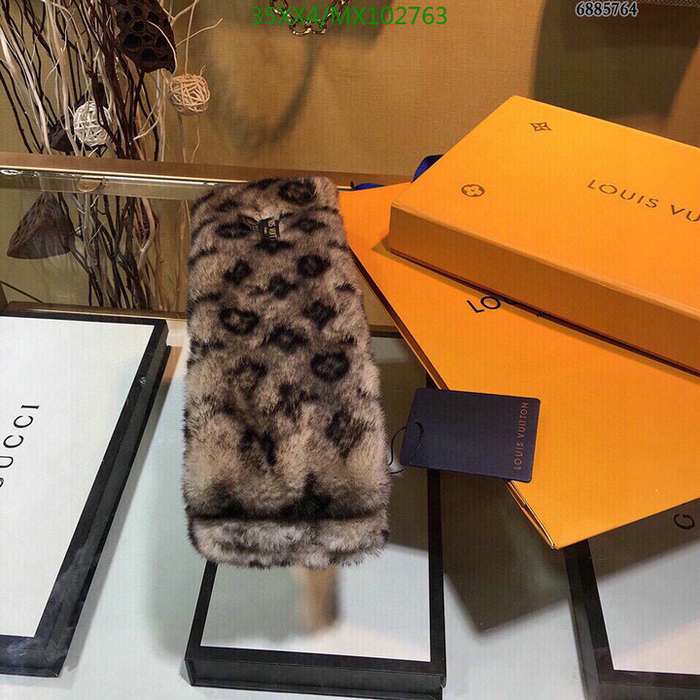 Yupoo LV scarf Beige 019