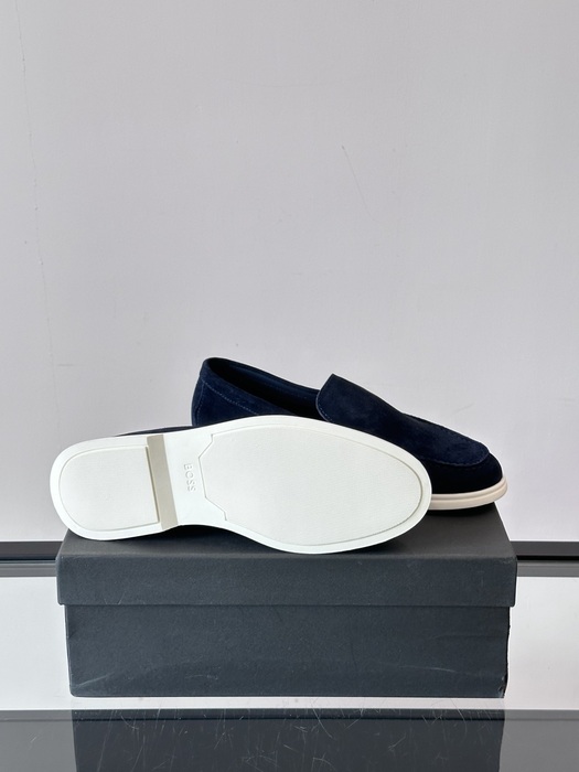 BOSS Men shoes Casual Slip On Tote Navy 01A