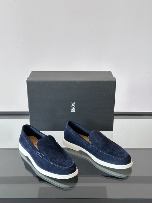 BOSS Men shoes Casual Slip On Tote Navy 01A