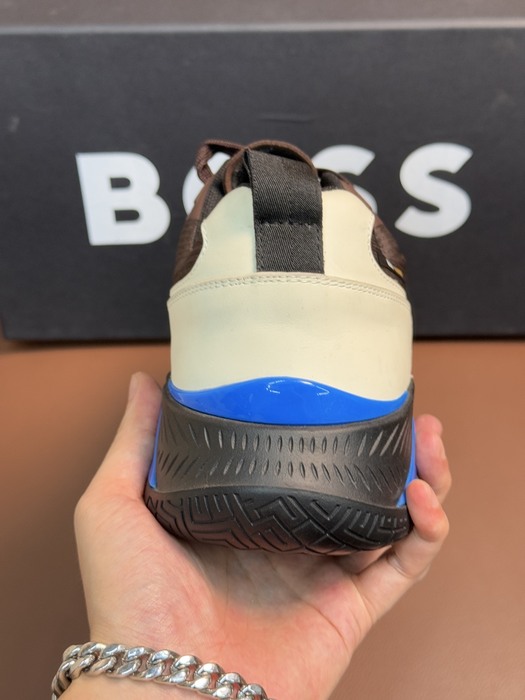 BOSS Men shoes Sporty Tote with sleek design Brown 01A