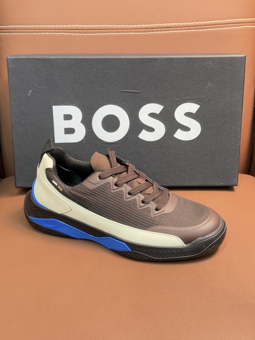 BOSS Men shoes Sporty Tote with sleek design Brown 01A