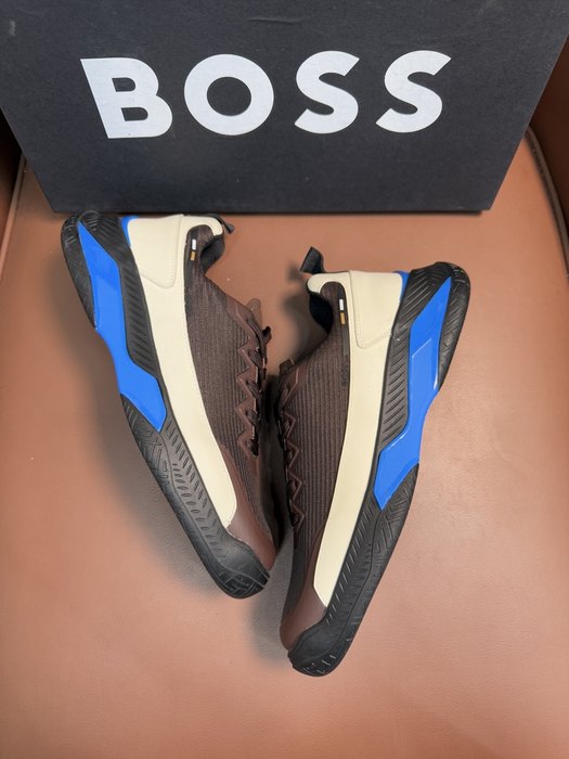 BOSS Men shoes Sporty Tote with sleek design Brown 01A