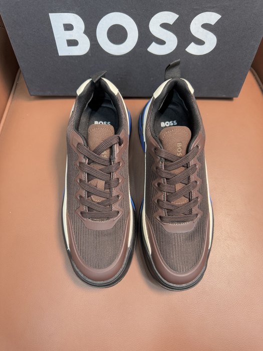 BOSS Men shoes Sporty Tote with sleek design Brown 01A