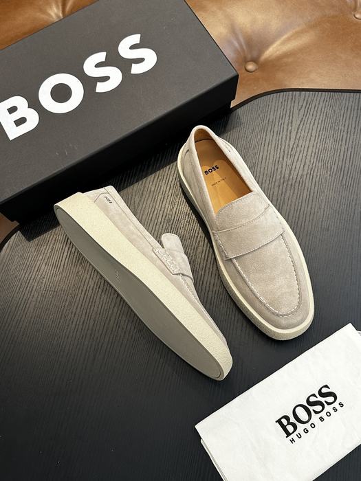 BOSS Men shoes Stylish Tote with sleek design Beige 01A