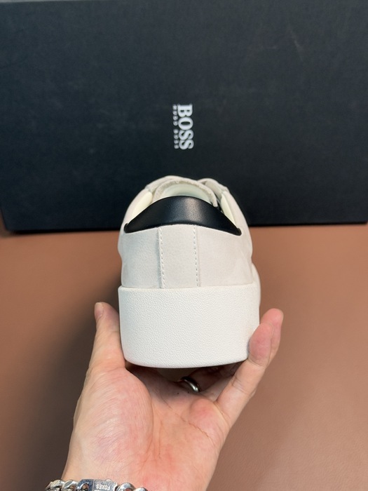 BOSS Men shoes Tote bag with sleek design Beige 01A