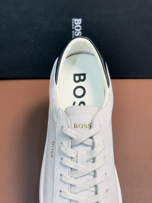 BOSS Men shoes Tote bag with sleek design Beige 01A