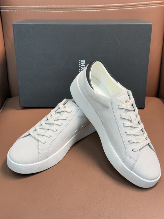 BOSS Men shoes Tote bag with sleek design Beige 01A