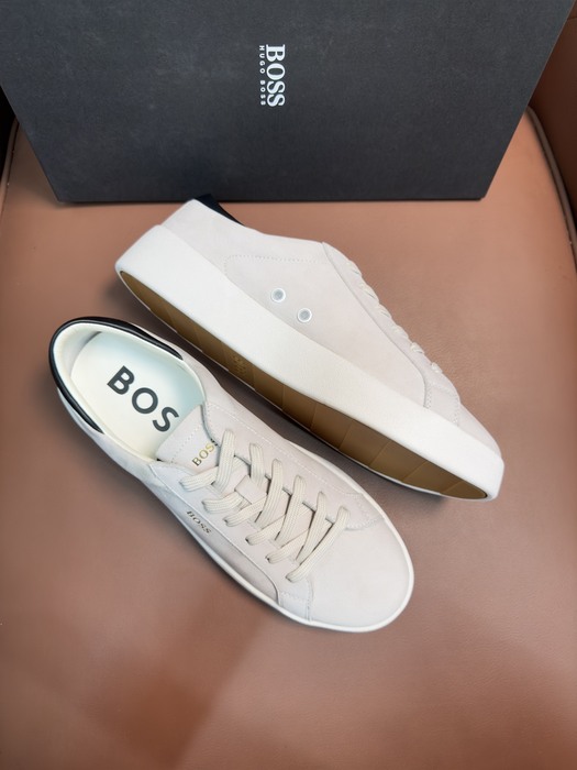 BOSS Men shoes Tote bag with sleek design Beige 01A