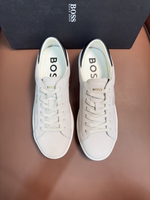 BOSS Men shoes Tote bag with sleek design Beige 01A