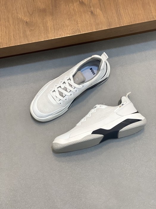 BOSS Men shoes Tote bag with sleek design White 01A