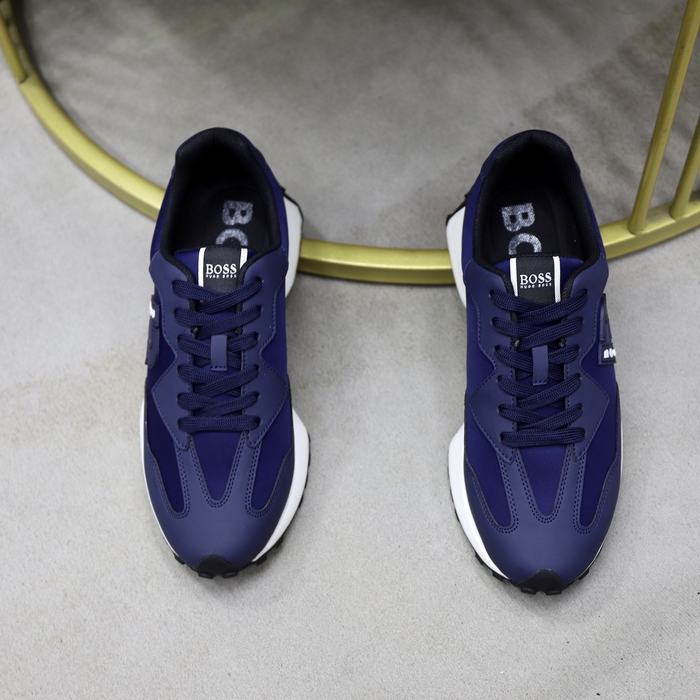 BOSS Men shoes Tote bag with stylish features Navy 01A