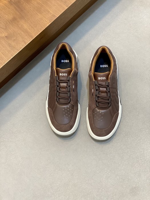 BOSS Men shoes Tote style 07 Brown 01A