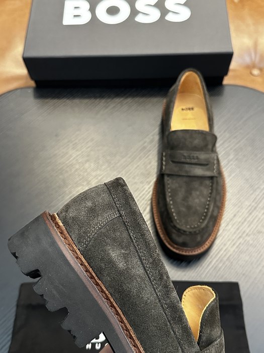 BOSS Men shoes Tote style 08 Grey 01A