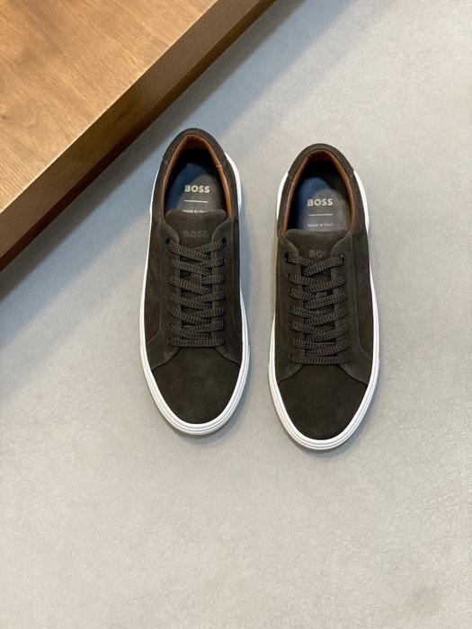 BOSS Men shoes Tote style 09 Brown 01A