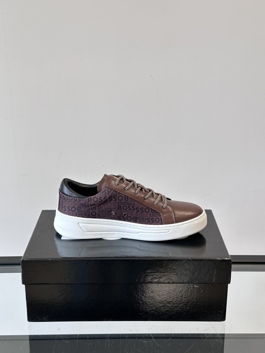 BOSS Men shoes Tote style 09 Burgundy 01A