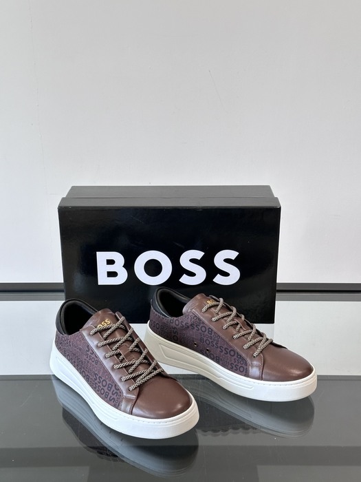 BOSS Men shoes Tote style 09 Burgundy 01A