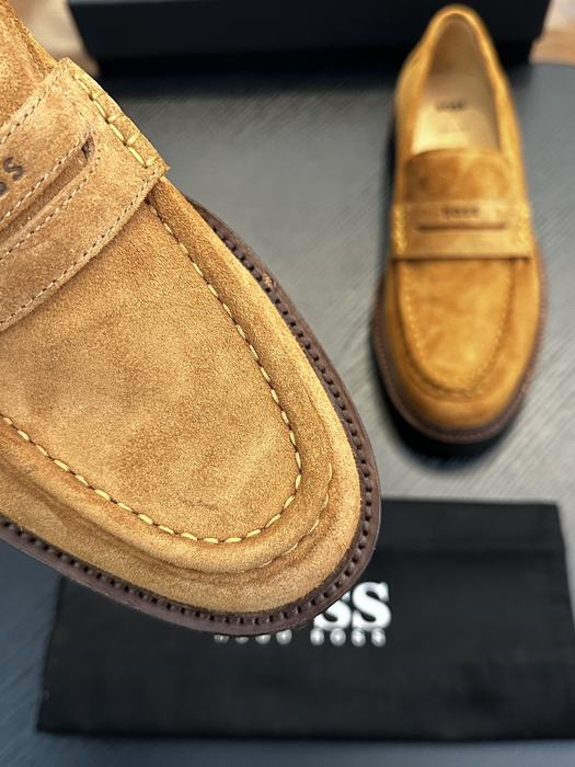 BOSS Men shoes Tote style 10 Tan 01A 2