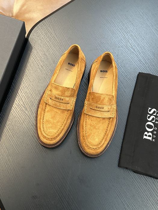 BOSS Men shoes Tote style 10 Tan 01A 2